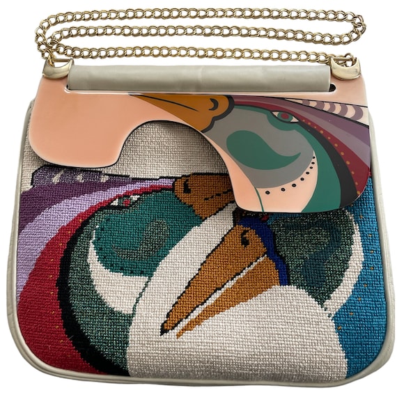 Hand Painted Moonbag. - image 1