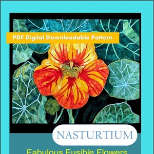 Nasturtium Digital Download  Pattern -  by Melinda Bula Designs