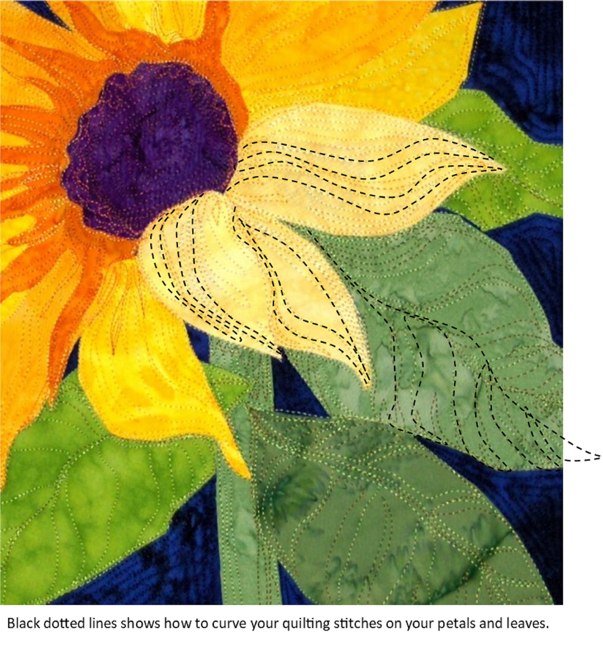 Sunflower Kit Fabulous Fusible Flowers by Melinda Bula Etsy
