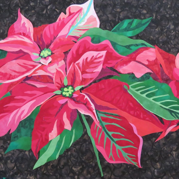 Poinsettia Kit - Fabulous Fusible Flowers by Melinda Bula Designs