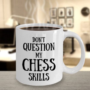 Chess Mug, Chess Coffee Mug, Chess Player Gift Idea, Chess Tournament Gift