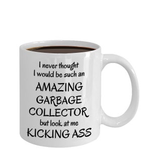 Garbage Collector Gift, Garbage Man Mug, Sanitation Worker Thank You
