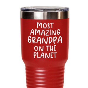 El mejor vaso para abuelos, los mejores regalos para abuelos del mundo, regalos de nietos, regalos de nietas: el abuelo más asombroso del planeta