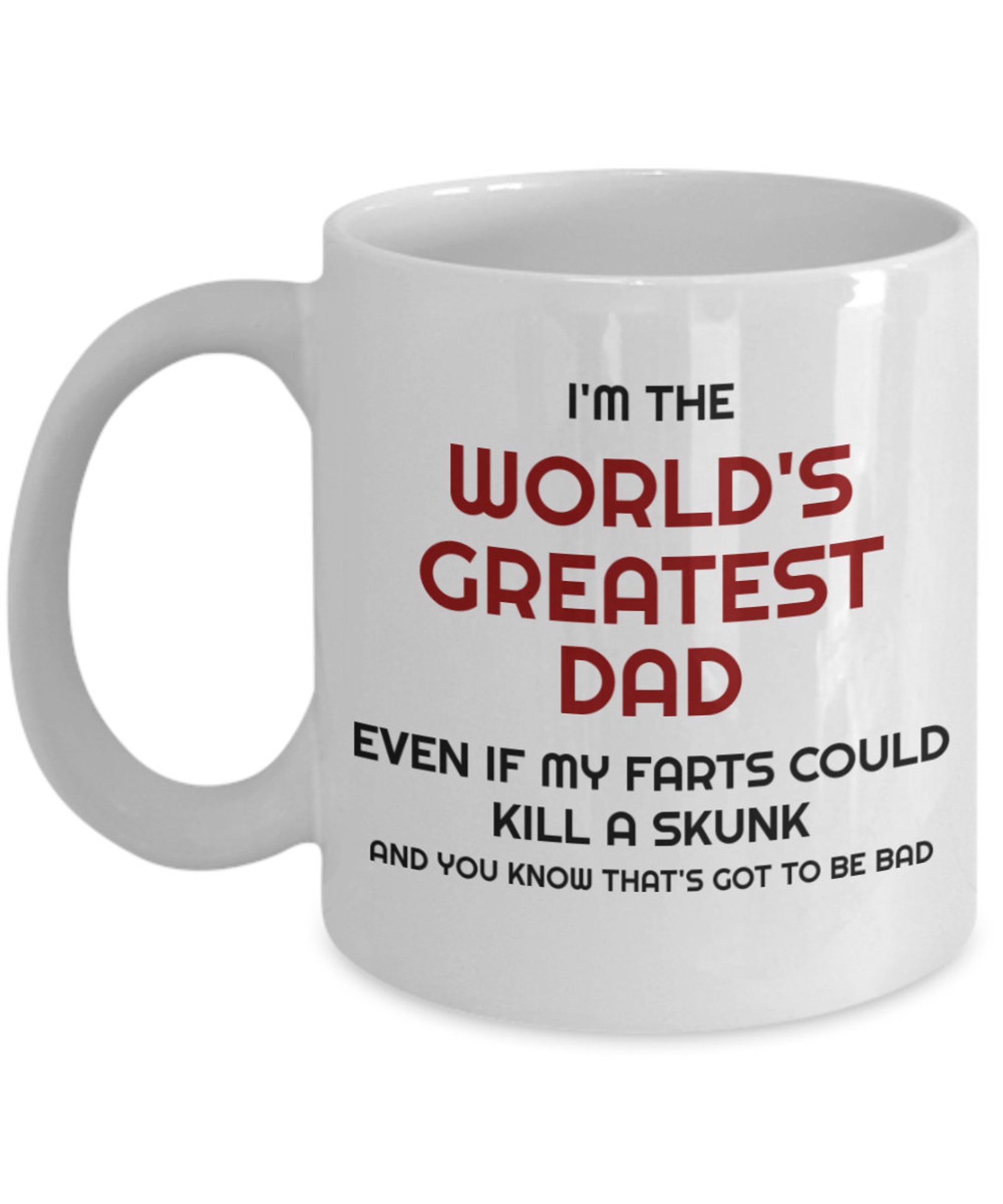 Worlds Greatest Dad Mug Funny Dad Mug Fathers Day Mug Dad Etsy France