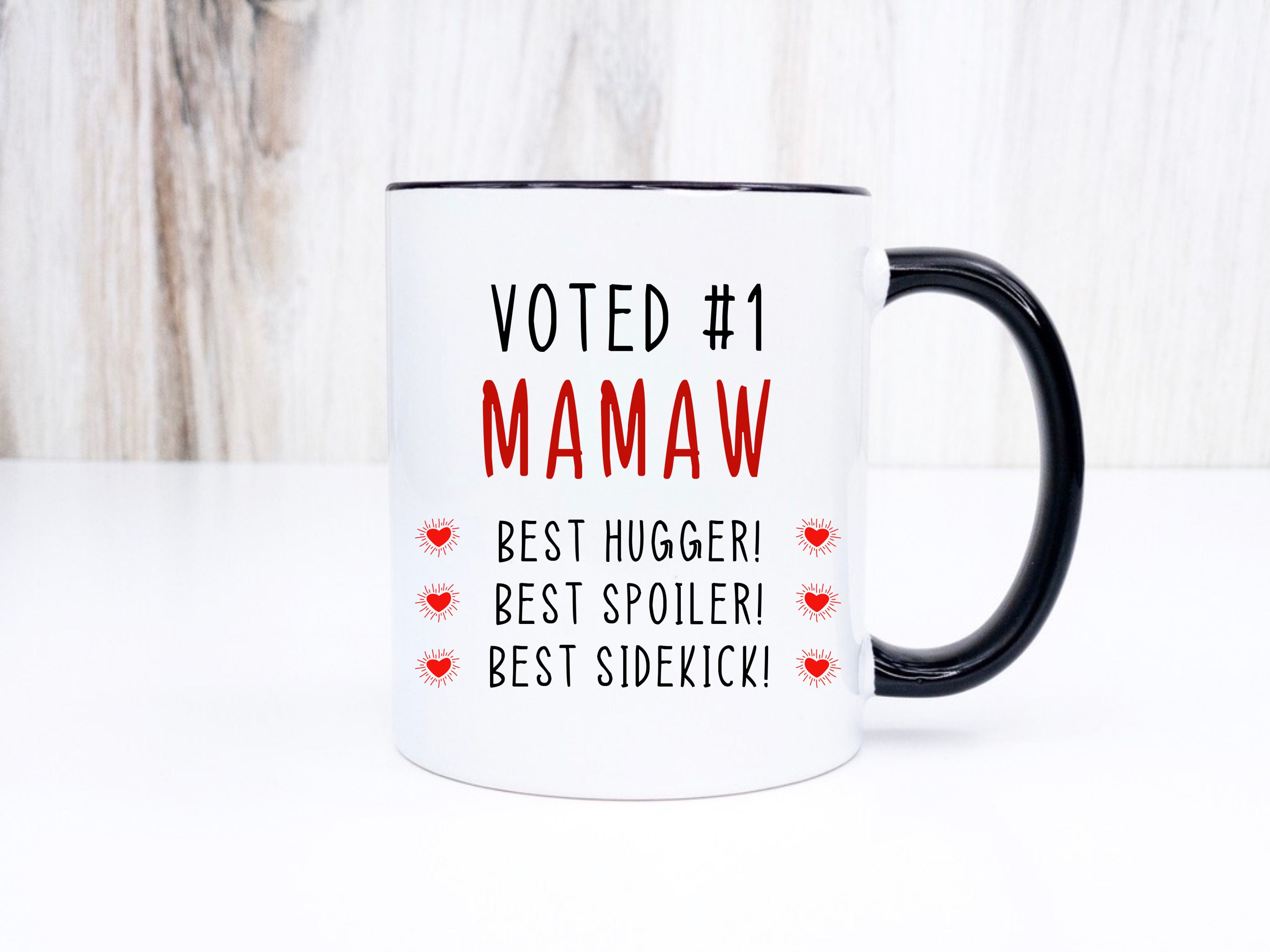 Mamaw Noun - 11 oz Mug - Mamaw Gift - Mamaw Mug - Pregnancy Reveal