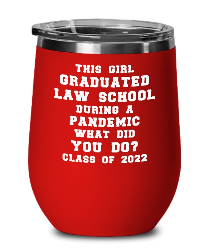 2022 Law School Graduation Wine Glass Law School Gifts for Etsy
