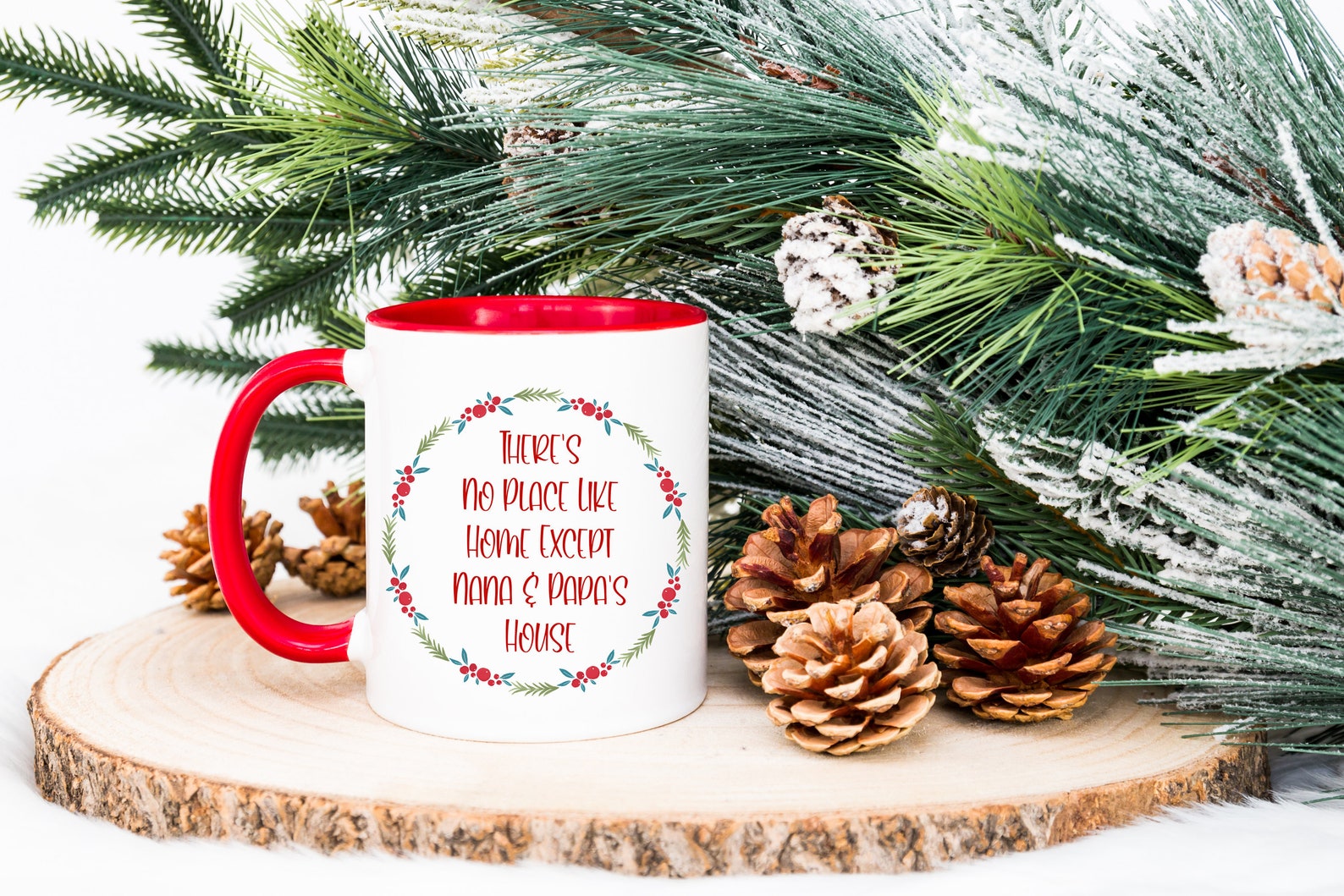 Nana/Papa Claus Mugs