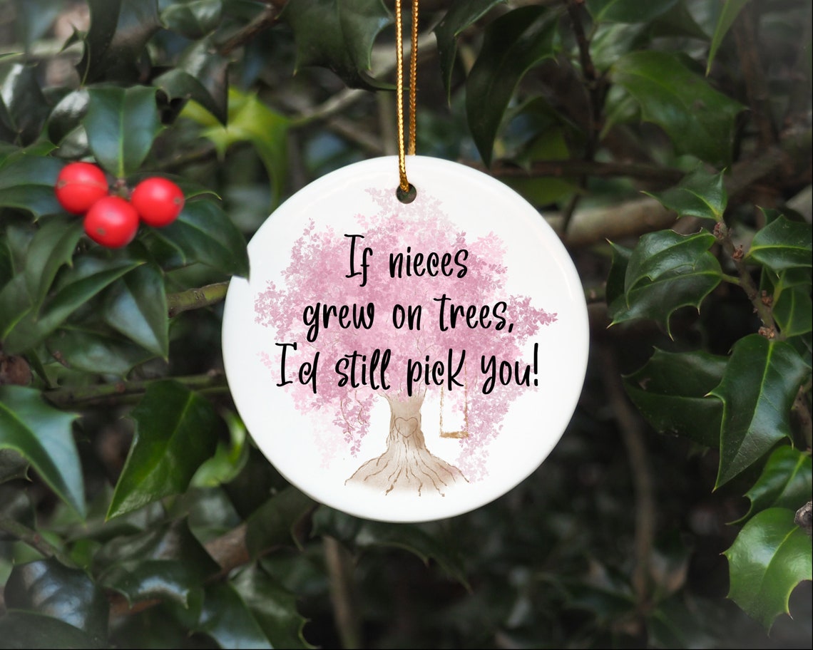 Niece Ornament Niece Christmas Gifts Niece Tree Ornaments Etsy