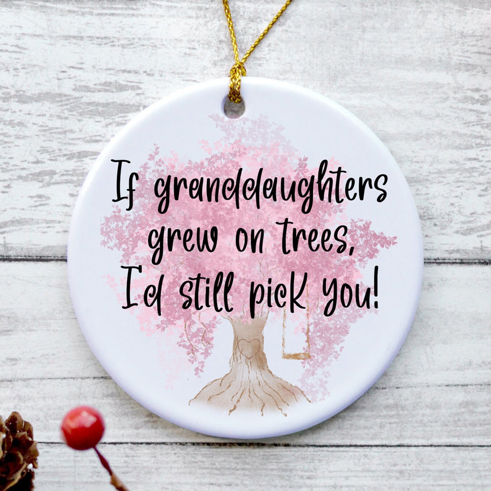 Granddaughter Ornament Granddaughter Christmas Gifts Gifts Etsy