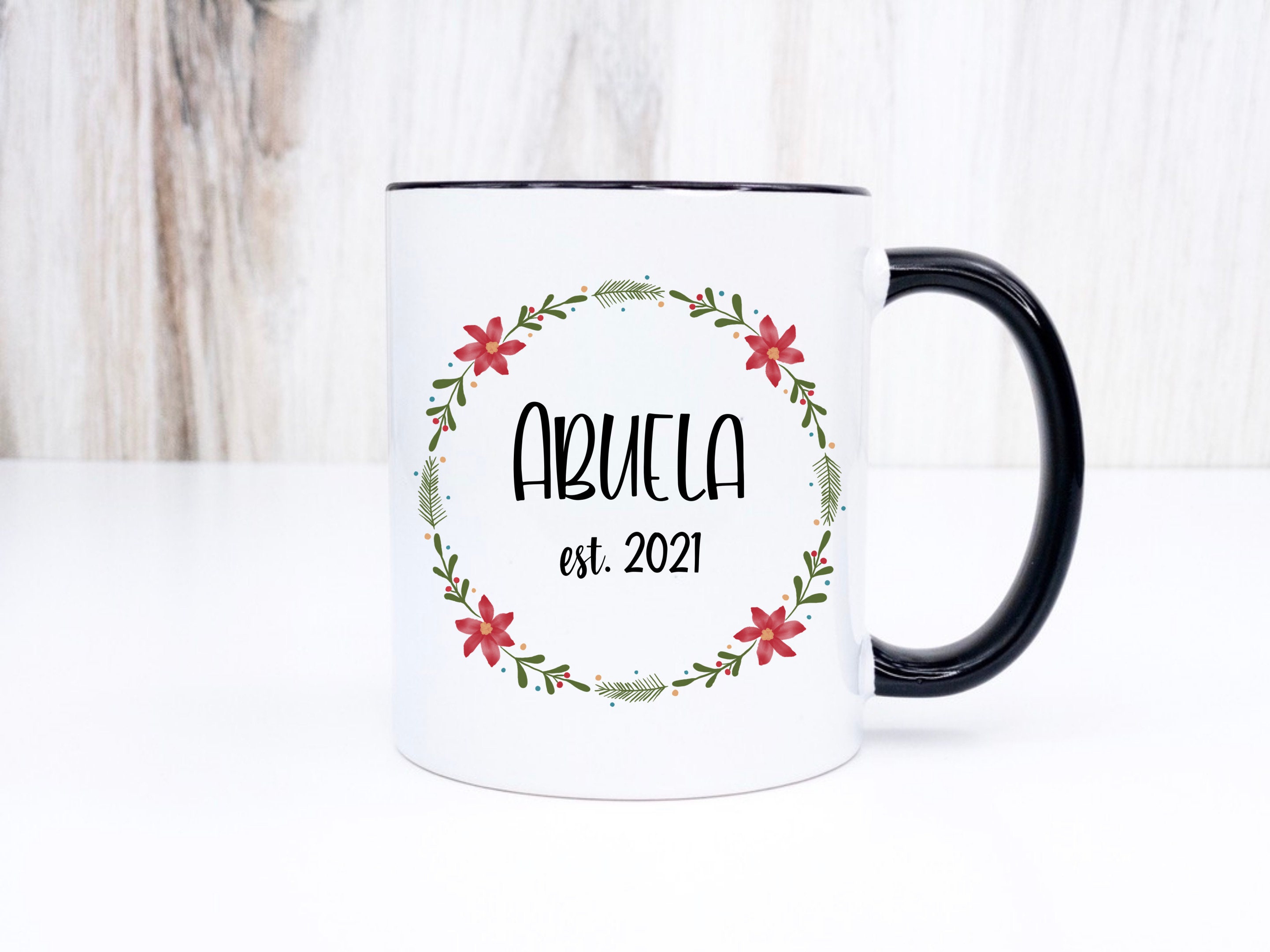 Abuela Est 2021 Mug Abuela Established 2021 Gifts New Abuela | Etsy