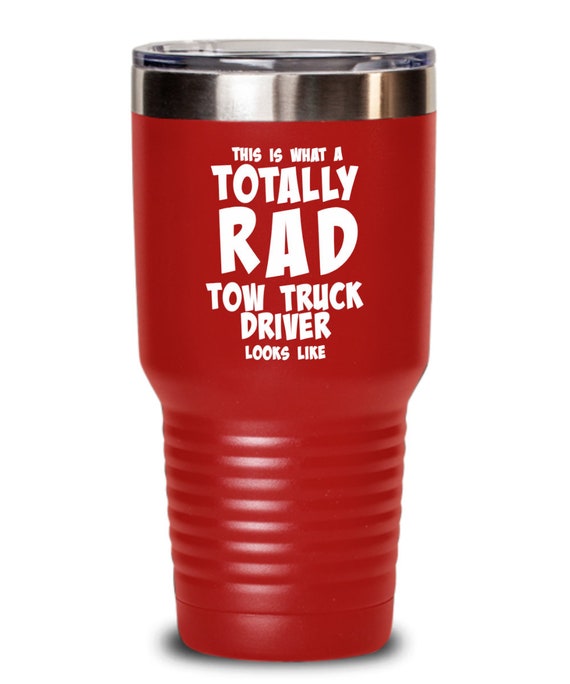 Tow Truck Driver Tumbler, Tow Truck Driver Gifts for Men, Tow
