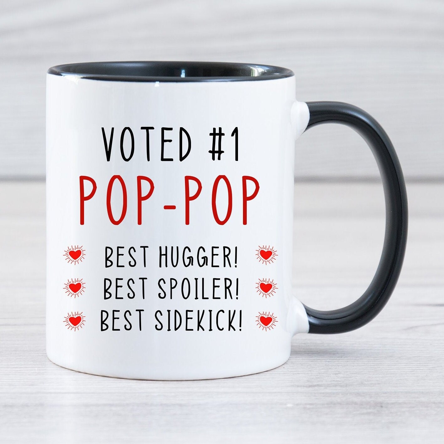 Best Poppop Coffee Mug 1 Poppop Gift Idea Birthday Etsy