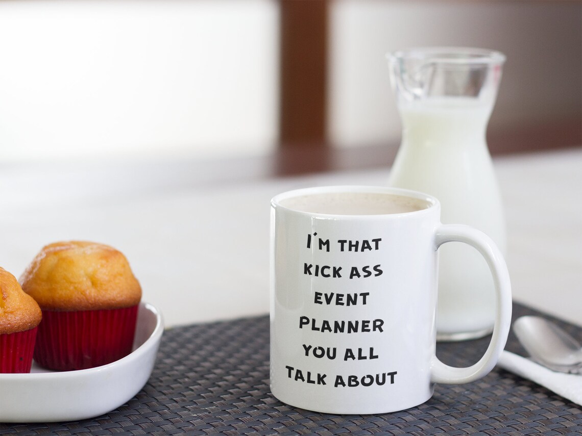 Event Planner Mug Event Planner Gifts Event Planner Mug Etsy