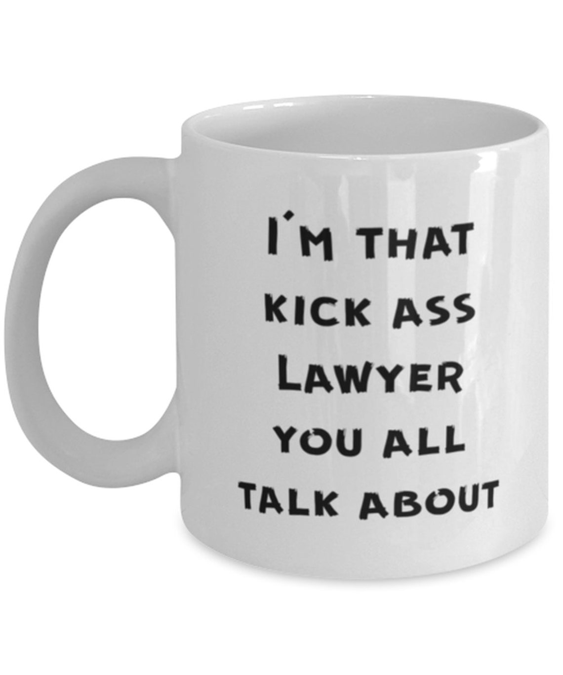 Samunshi Tazza 'Ich Denke An Kickboxen' - Tazza Da Caffè In Ceramica 300ml Nero/Interno Nero