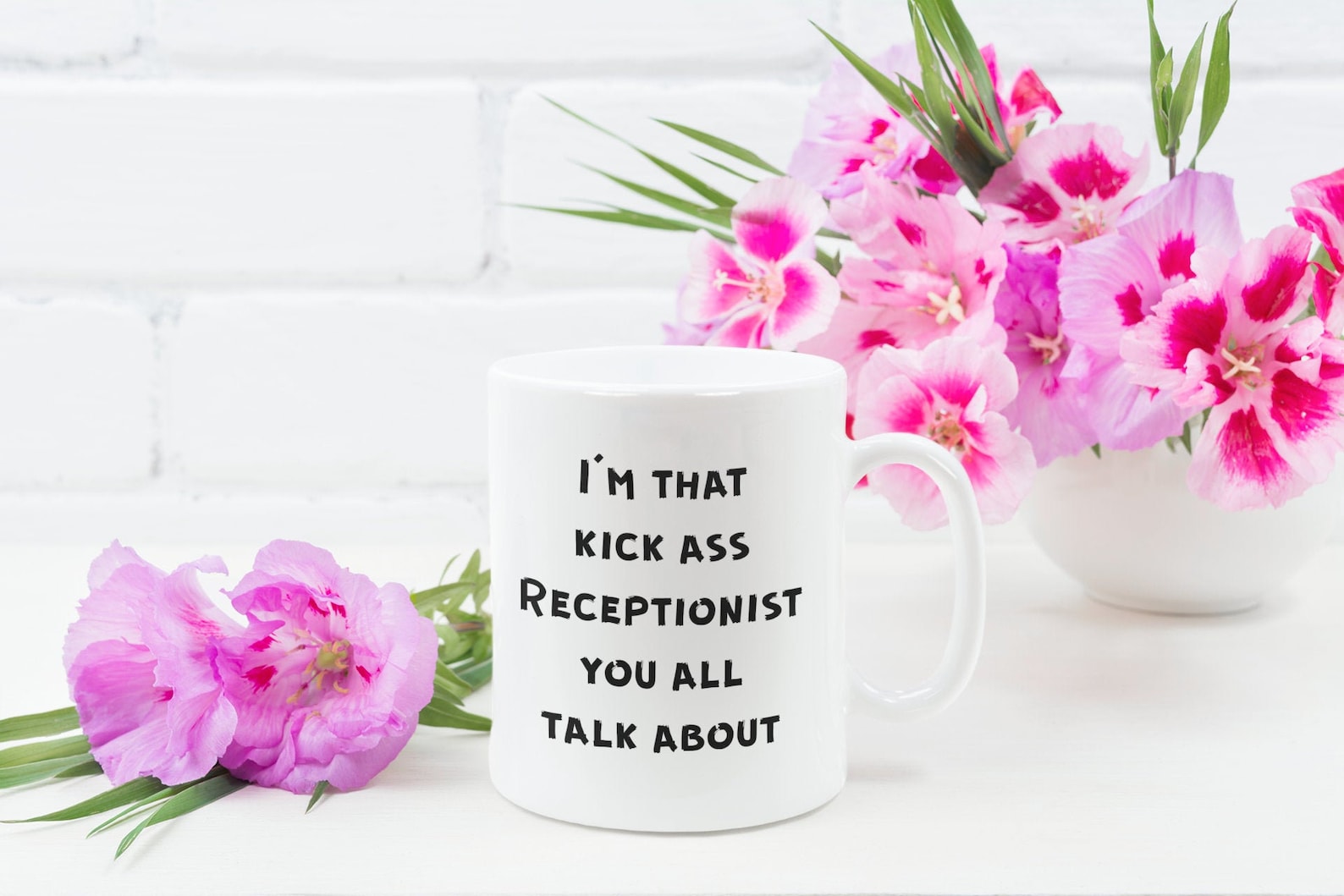 Best Receptionist Mug, Best Receptionist Gifts, Receptionist Gifts for