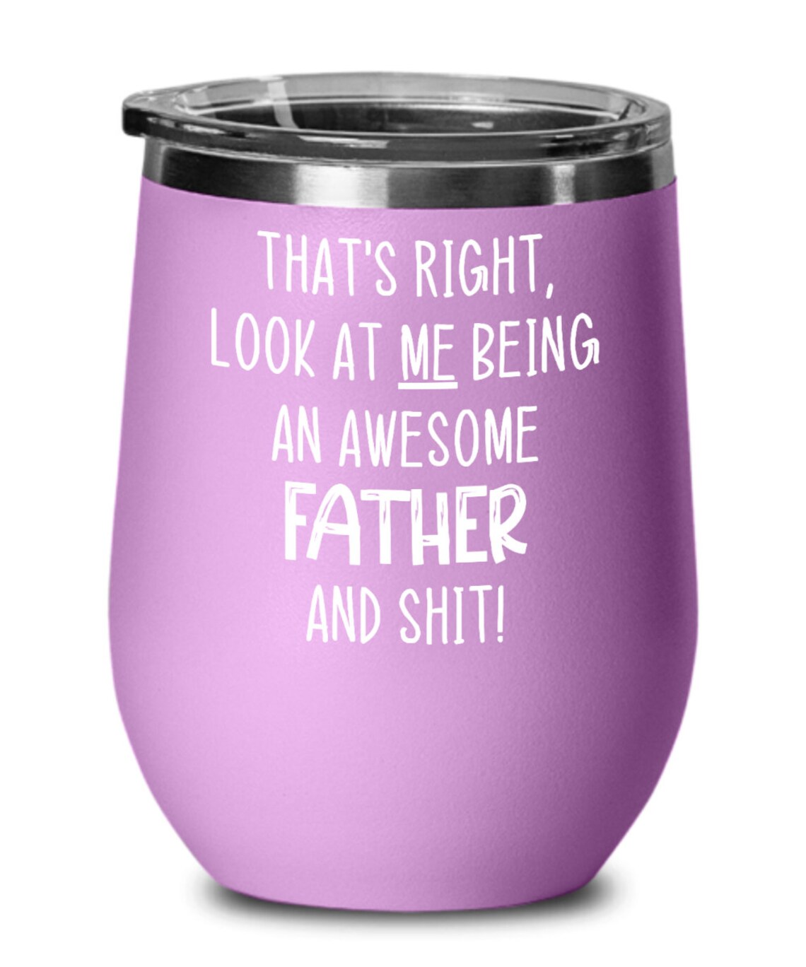 Dad Wine Glass Father's Day Gifts Funny Dad Wine Etsy