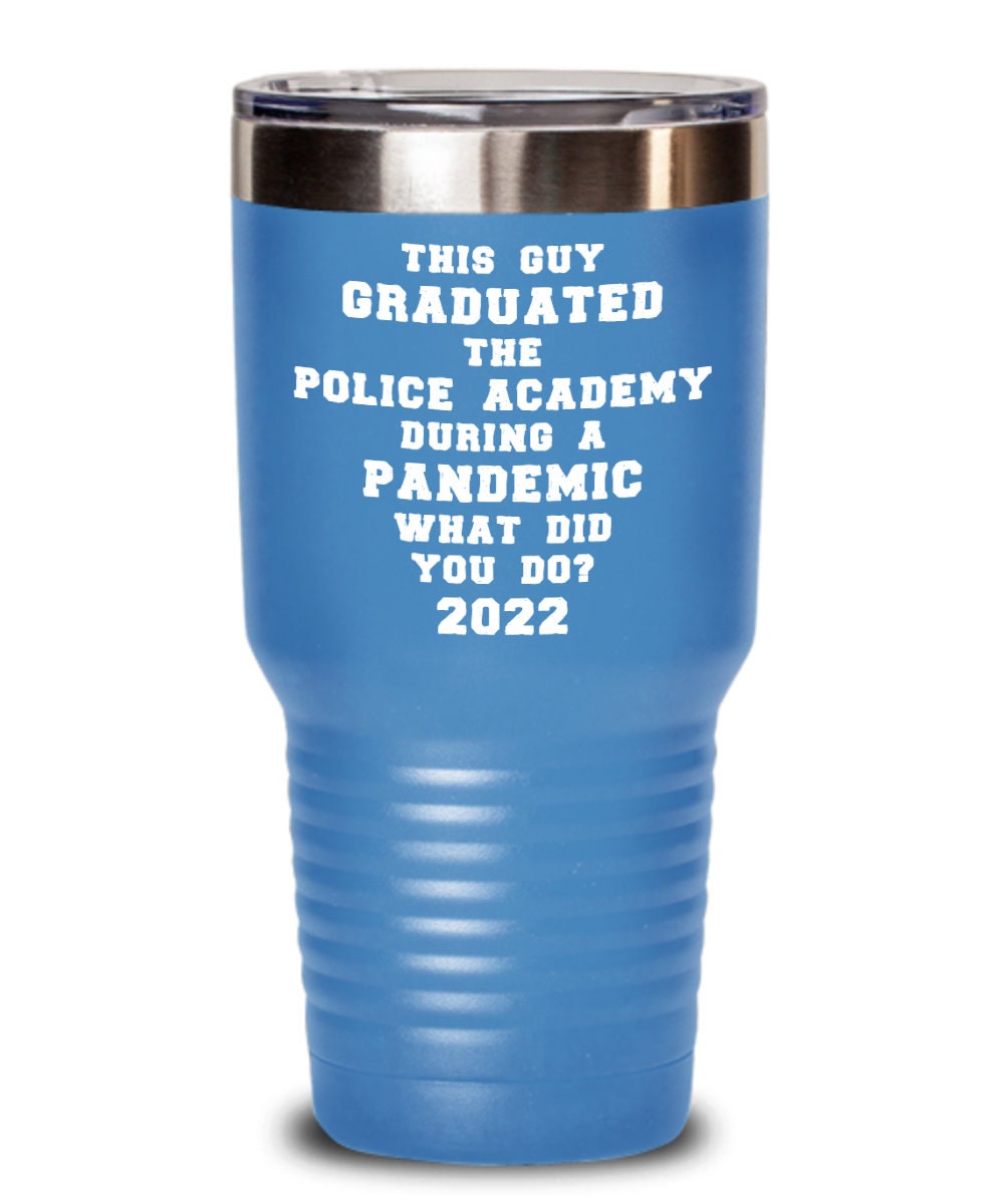 Husgoulpe Police Officer Gifts, Best Police Officer Birthday Gift Idea for  Him Tumbler, Police Retirement Gifts, Police Academy Graduation Gift, Thank