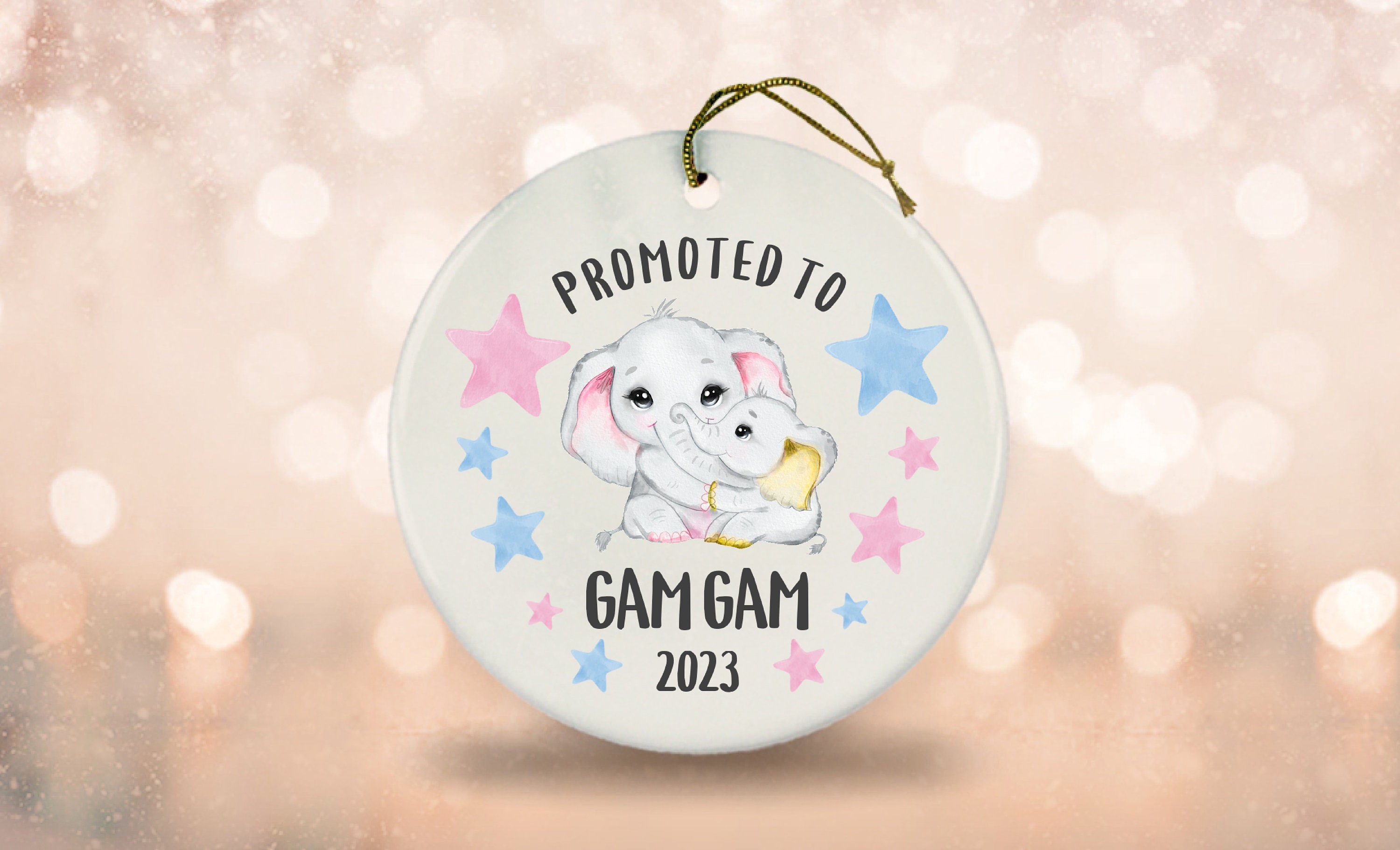 Promoted to Gam Gam 2023 Ornament Gam Gam 2023 Gift Gam Gam - Etsy