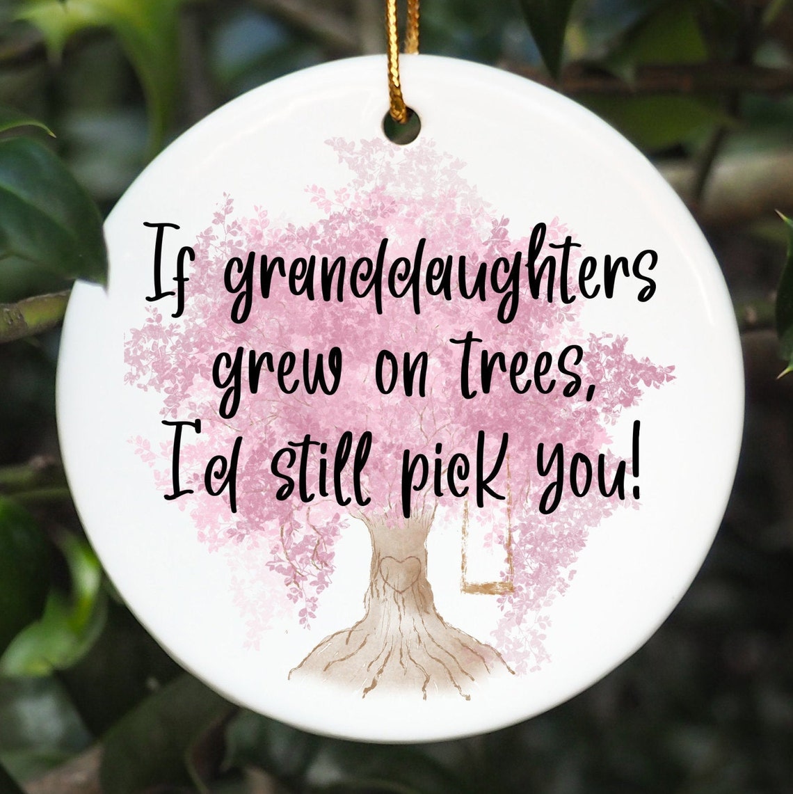 Granddaughter Ornament Granddaughter Christmas Gifts Gifts Etsy