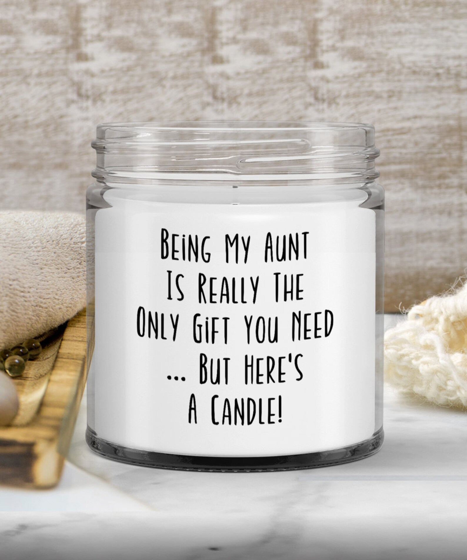 Aunt Gifts, Funny Candle for Aunts, Gifts From Niece Nephew, Aunt