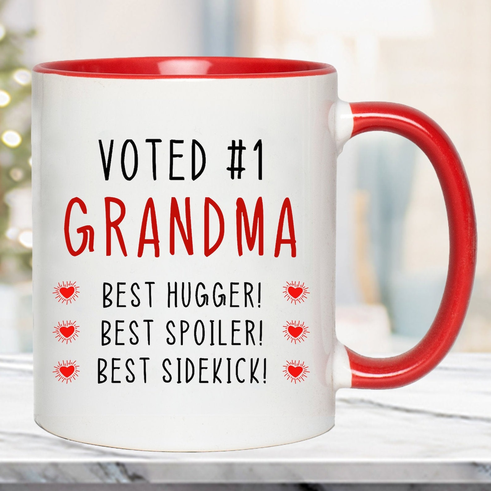 Best Grandma Coffee Mug 1 Grandma Gift Idea Birthday Etsy