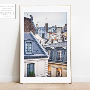 Paris Apartment Building Print, Digital Download, Paris Paris Apartment Building Print, Digital Download, Paris