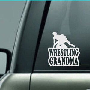 Wrestling Grandma, Wrestling Grandma Decal, High School Wrestling, Professional Wrestling, Custom Wrestling Decal, Wrestling, Wrestling Team