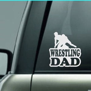 Wrestling Dad, Wrestling Dad Decal, High School Wrestling, Professional Wrestling, Custom Wrestling Decal, Wrestling, Wrestling Team