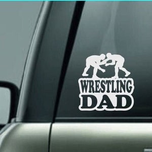 Wrestling Dad, Wrestling Dad Decal, High School Wrestling, Professional Wrestling, Custom Wrestling Decal, Wrestling, Wrestling Team
