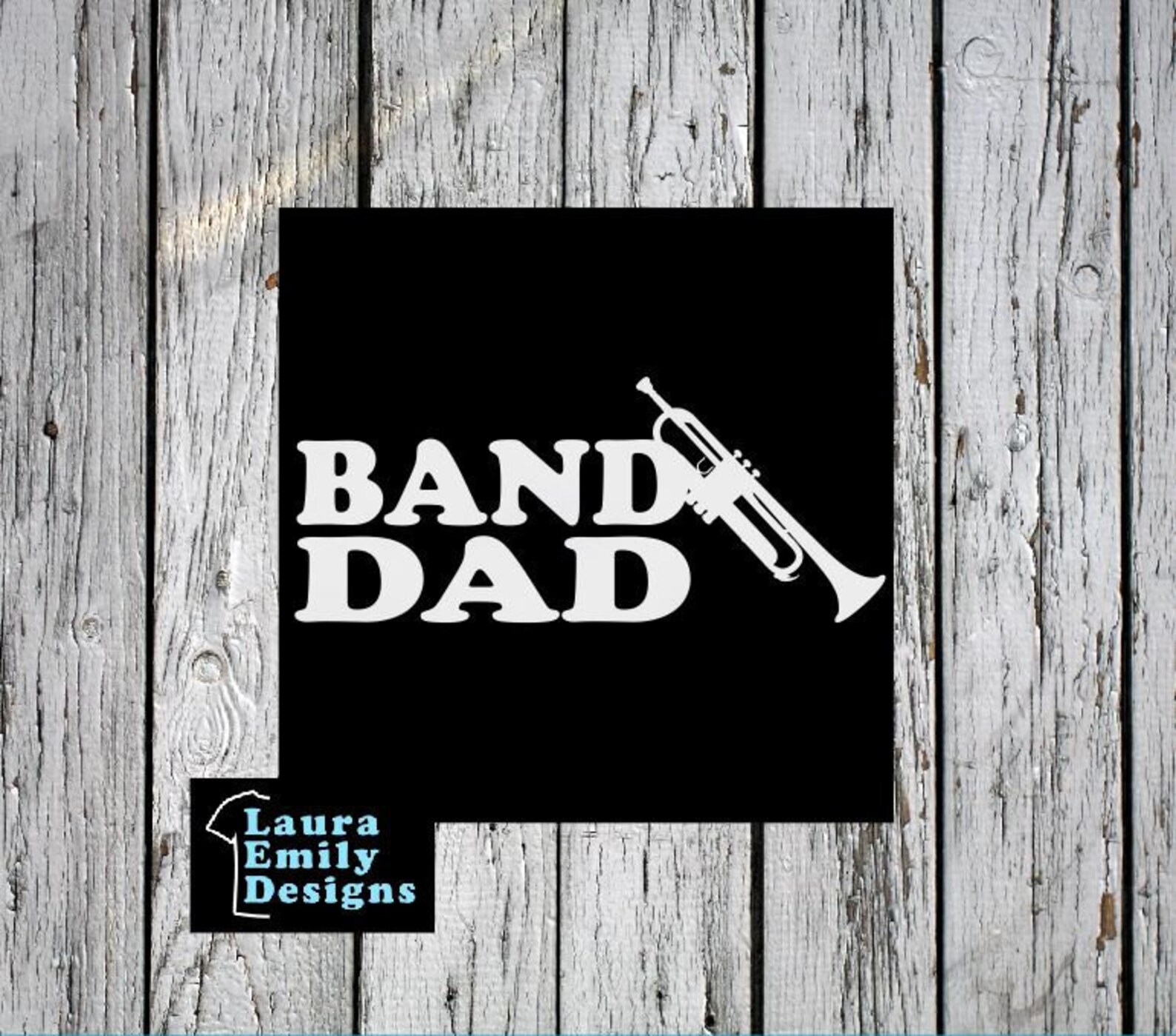 Band Dad Decal High School Band Dad Band Dad Car Decal Band - Etsy