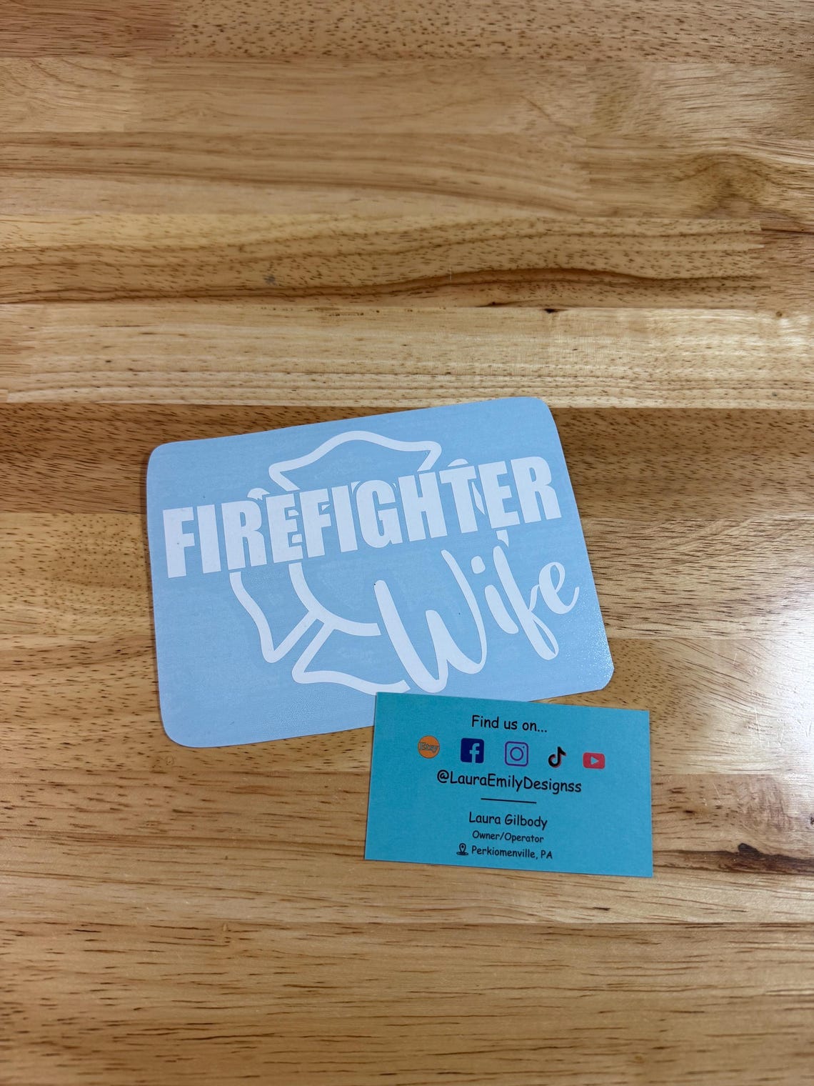 Firefighter Wife Car Decal, Wife Decal, Firefighter Wife, Essential ...