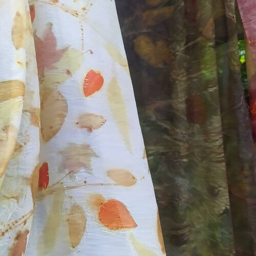 Foliage on merino wool100% shops