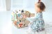 Busy board 11,8×11,8×11,8 inch (21 in 1)  Busy Cube - Toddlers Toys - Activity Board - Sensory Cube - Montessori - First Birthday Gift 