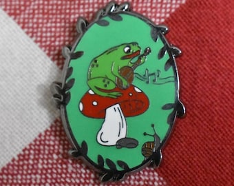 Banjo Toad - Hard Enamel Pin
