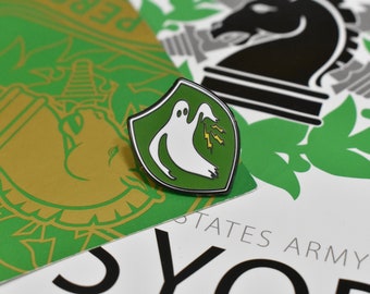 Ghost Army Pin - Hard Enamel (Green)