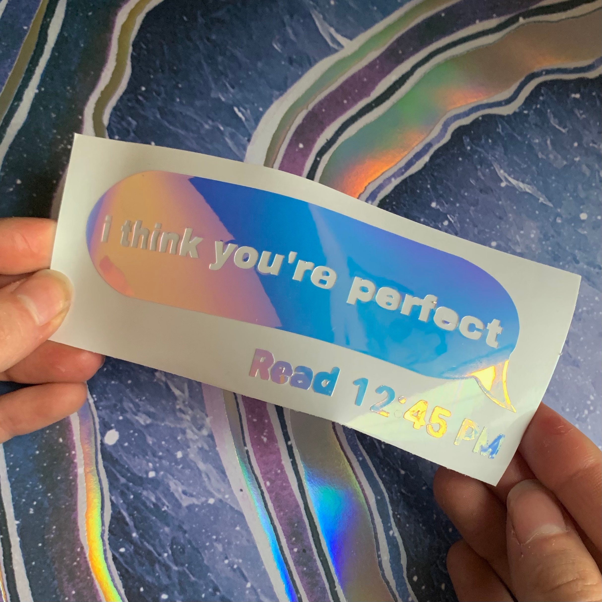 IMessage Decal / Cute Text Message Sticker Etsy