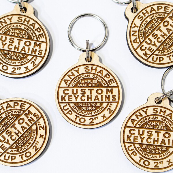 Business Keychains Etsy