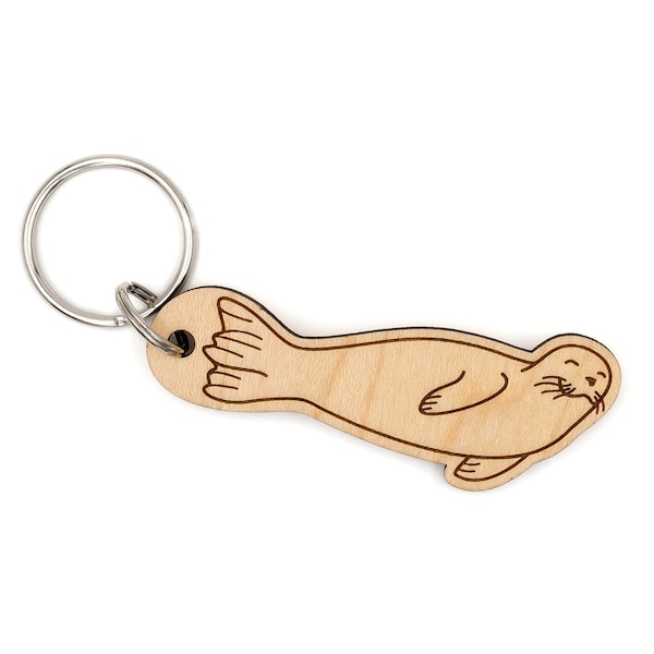Seal Keychain Etsy
