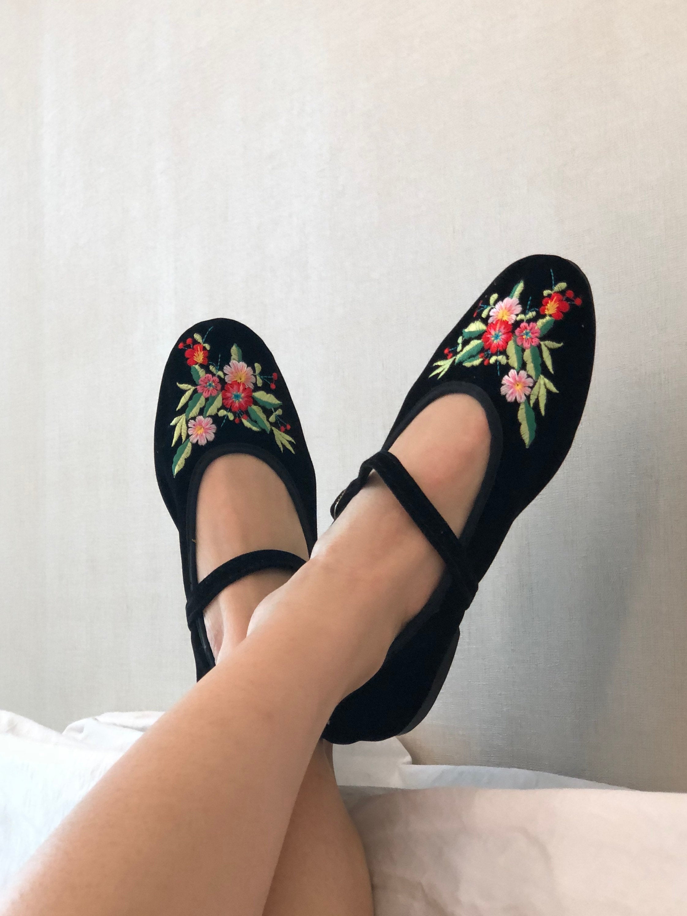 Floral Ballet Flats -  Canada