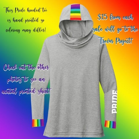 Pride Long Sleeve Hooded T-shirt