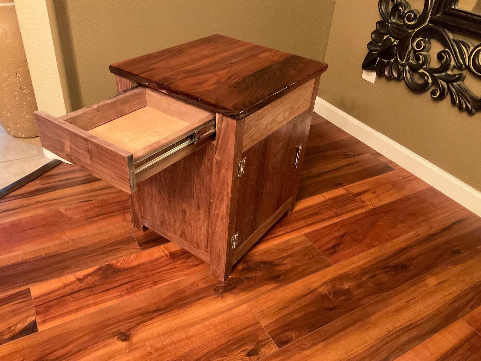 Concealment Table / Night Stand Etsy
