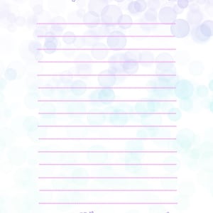Printable Stationery *starline* - Etsy