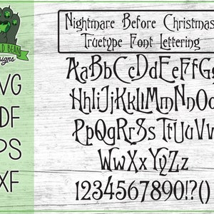 Download Nightmare Before Christmas Svg Etsy PSD Mockup Templates