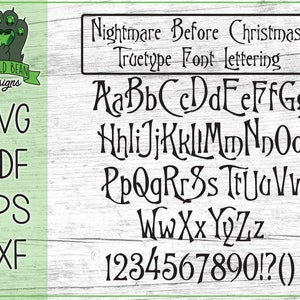 Download Nightmare Before Christmas Svg Etsy SVG Cut Files