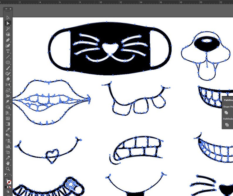 Free Free Silhouette Smile Svg 442 SVG PNG EPS DXF File