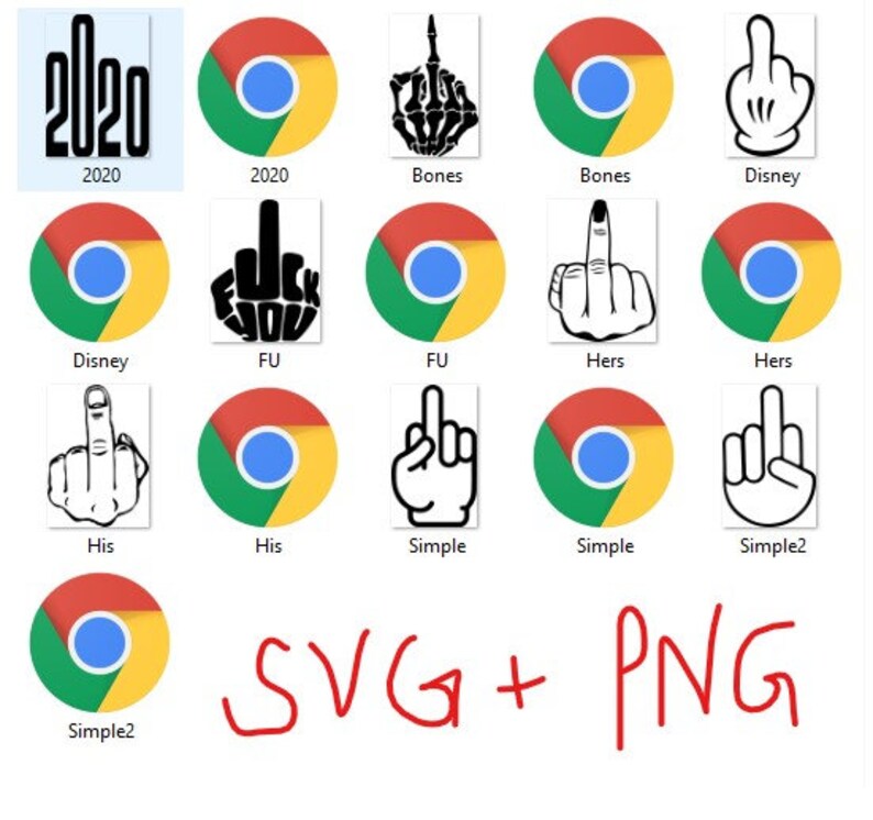 Download 8 Middle Finger Bundle SVG Pdf Eps Dxf files for Cricket ...