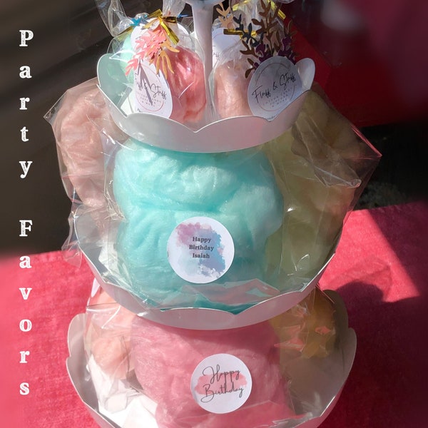 Cotton Candy Favors Etsy