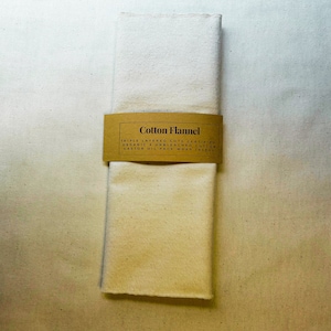 Castor Oil Pack Wrap Insert - 100% GOTS Certified Organic Unbleached Cotton Flannel - Triple Layer Cotton