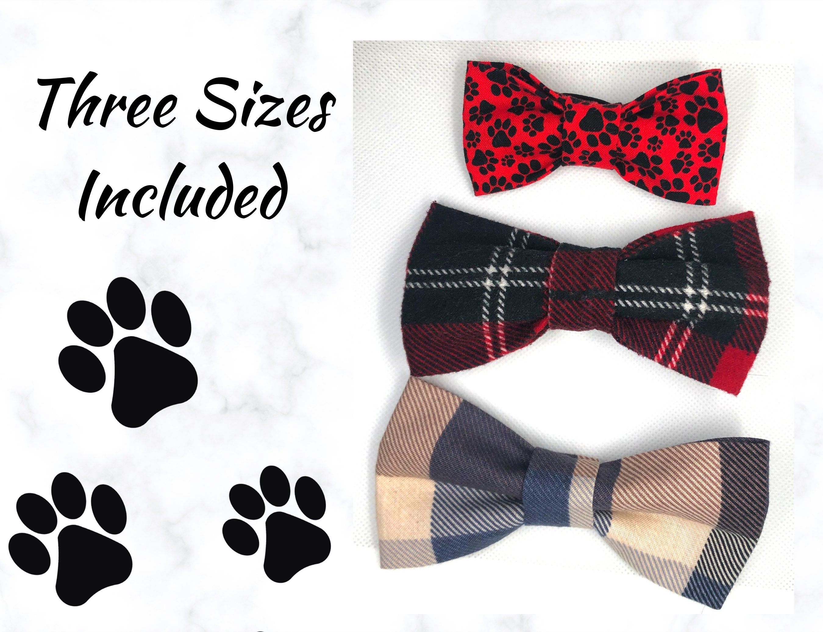 Dog Bow Tie PDF Pattern/tutorial Instant Download DIY Dog Bow Tie Over