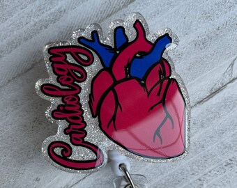 Cardiology Heart Badge Reel ~ Echocardiogram ~ Ultrasound
